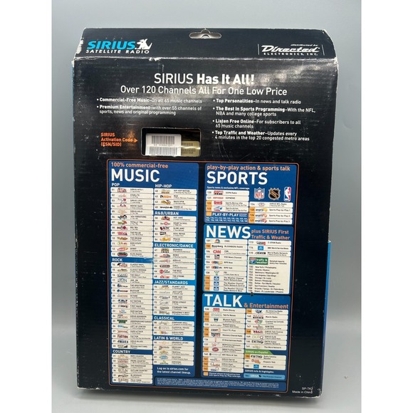 SIRIUS Sportster REPLAY SP-TK2  Radio System - Picture 5 of 6